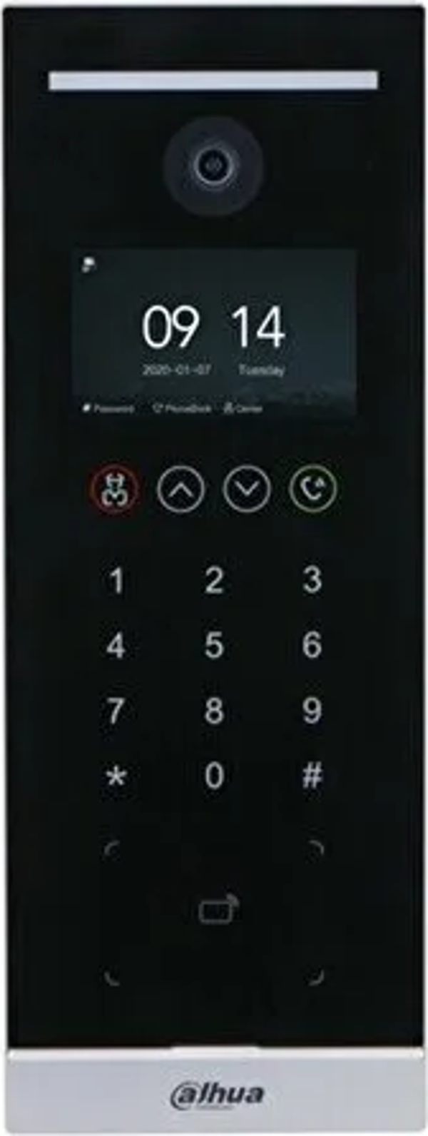 Dahua Vto6521h 4.3 İnç 2mp Dokunmatik Ips Ekran 200 Adet İç Ekran Destekler Apartman Tipi Ip Zil P - Image 1