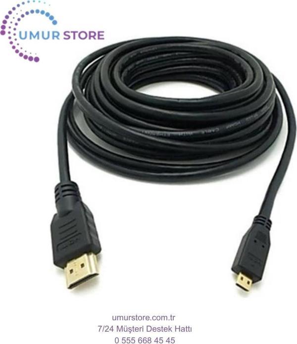 10 Metre Mikro Hdmi Kablo Micro Hdmi To Hdmi Kablo 10M - Image 1