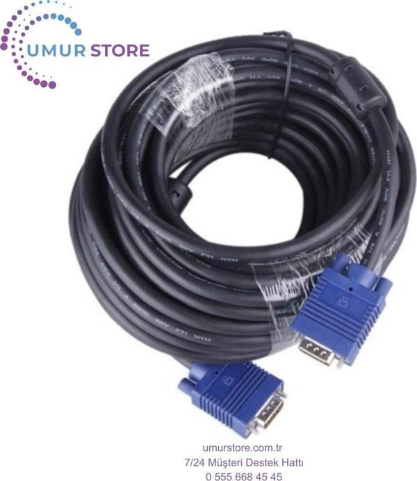 30 Metre Filtreli Vga E/E Görüntü Projeksiyon Kablo - Image 1