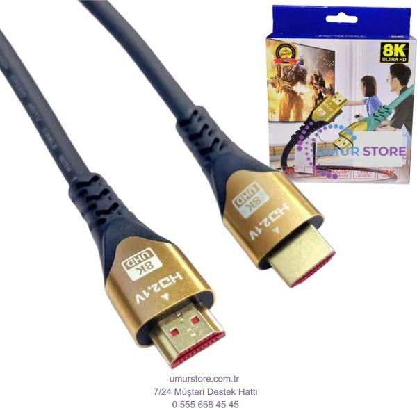 8k Ultra Hdtv 2.1V HDMI Görüntü ve Ses Kablosu - Image 1