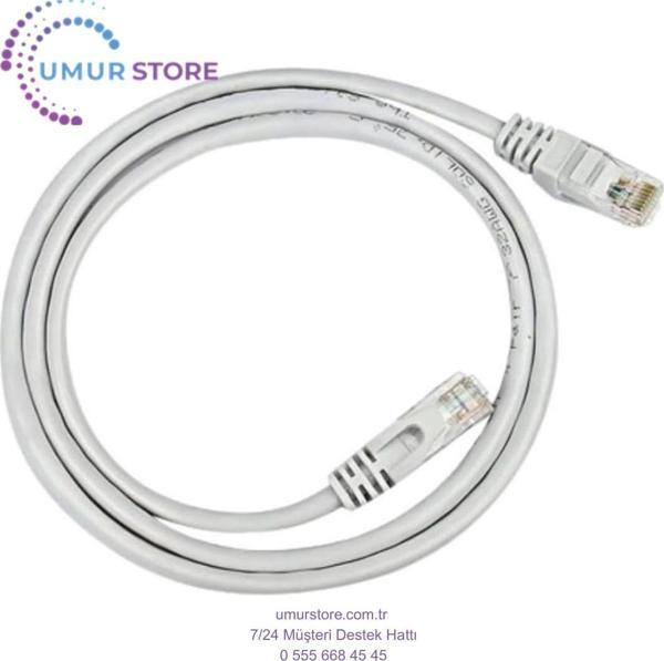 CAT5E RJ45 Lan Kablosu Uçları Takılı Bilgisayar Modem Internet Ethernet Kablosu (CAT5E Internet Ethe - Image 1