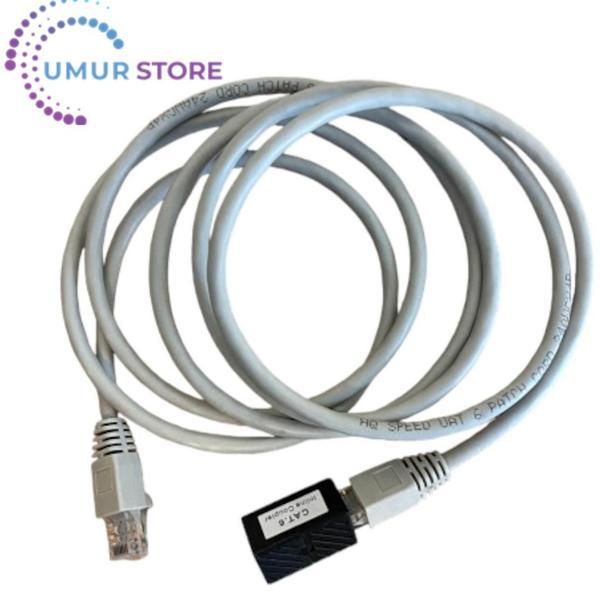 Cat6 Kablo Uzatma Seti, Ethernet Internet Kablo ve Ekleyici - Image 1