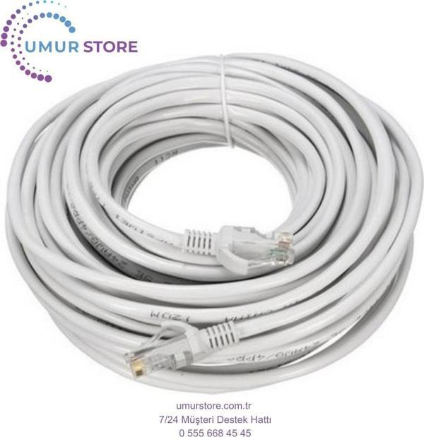 Kaliteli 60MT 60M 60 Metre Cat6 Cat 6 Cat6 Network Ethernet Kablosu Internet Televizyon Modem Ara - Image 1
