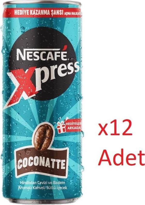 NESCAFÉ Xpress Coconatte Hindistan Cevizi ve Badem Aromalı Kahveli Sütlü İçecek - Image 1