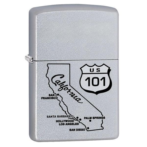 Zippo California Route 101 Dizayn Çakmak - Image 1
