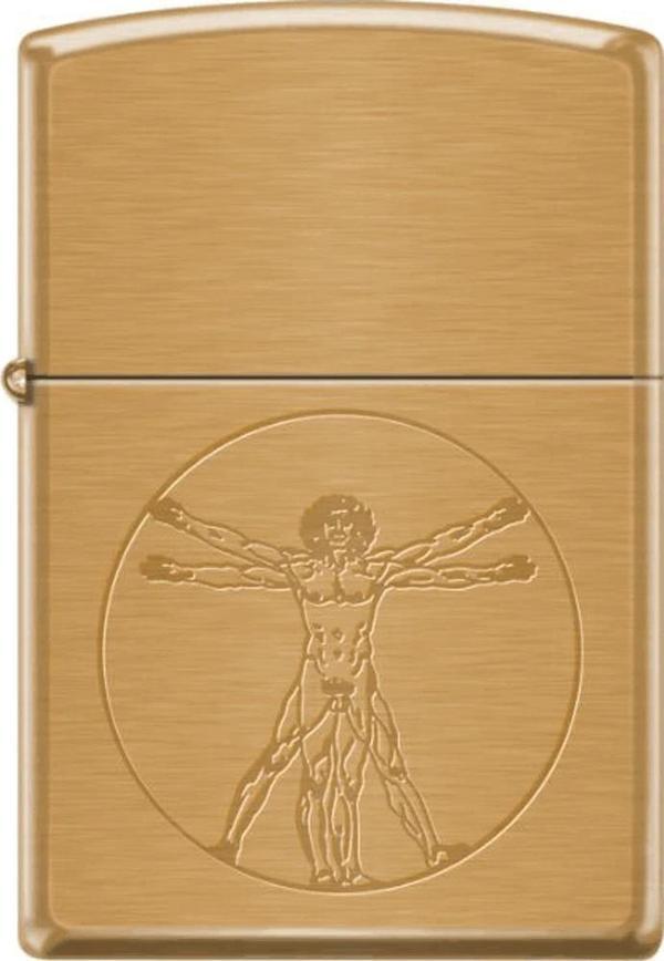 Zippo Da Vinci's Vitruvius Man Dizayn Çakmak - Image 1
