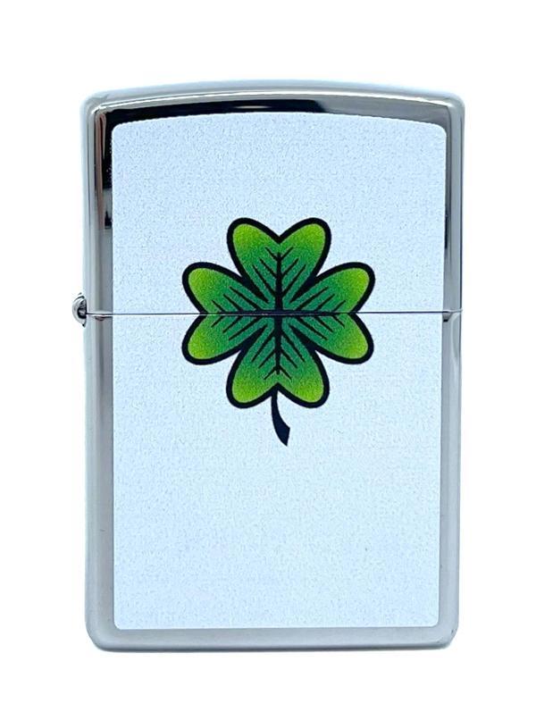 Zippo Four Leaf Clover Dizayn Çakmak - Image 1