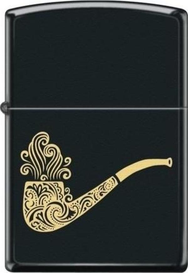 Zippo Pipe Laser Dizayn Pipo Çakmağı - Image 1