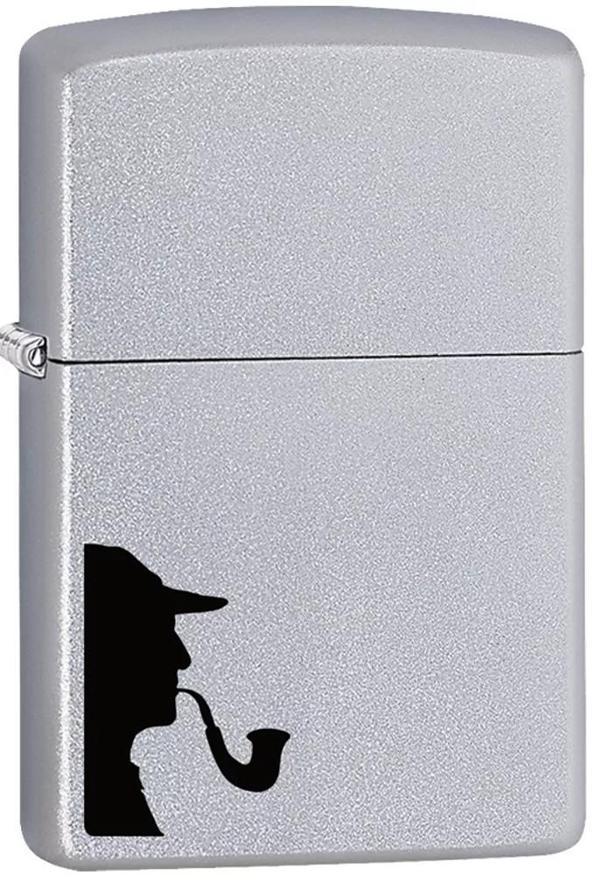 Zippo Sherlock Holmes Pipeman Dizayn Pipo Çakmağı - Image 1