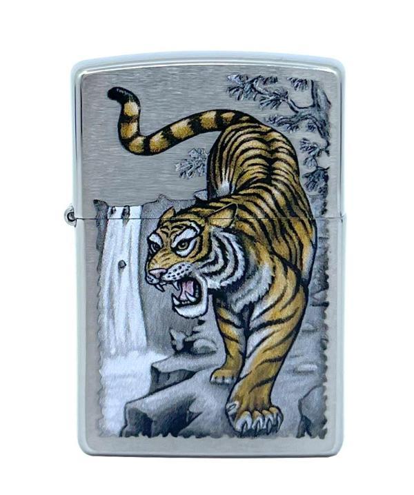 Zippo Tiger On Ledge Dizayn Çakmak - Image 1