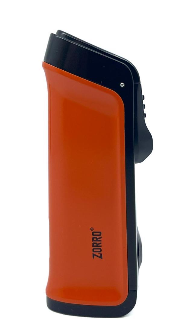 Zorro Üç Torch Pürmüz Puro Çakmağı - Turuncu - Image 1