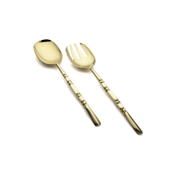 Mikasa Moor Natty Gold 2li Salata Servis Seti - Image 1