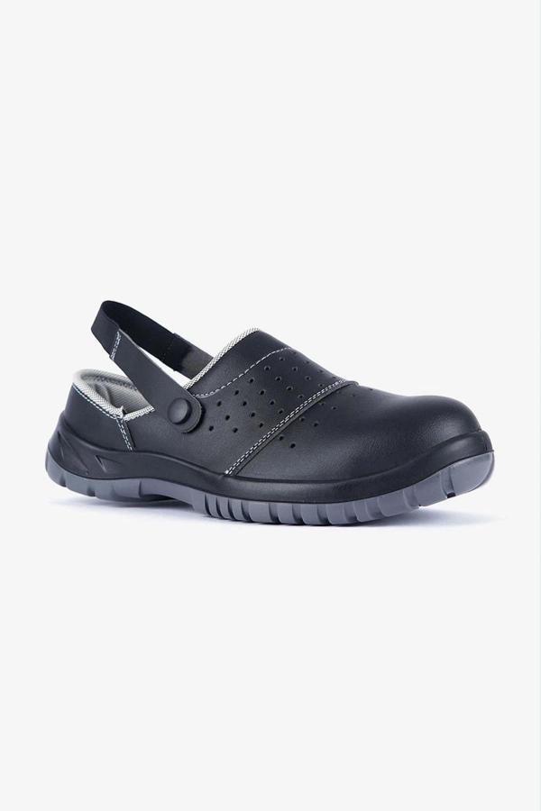 Deri İş Güvenliği Terliği Hafif Rahat Model 210 Mekap Slipper Jeriko Koruyucu - Image 1