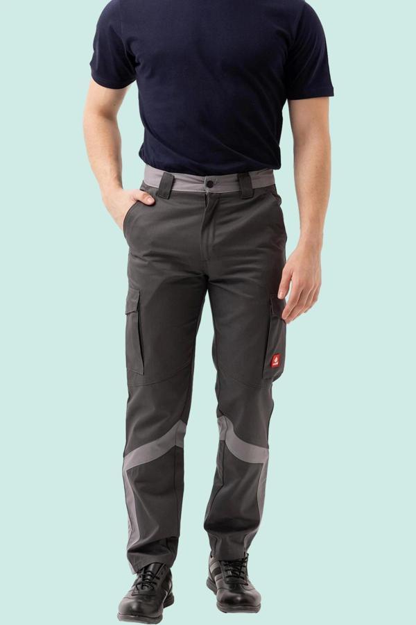 Erkek İş Pantolonu Çok Cepli Dayanıklı Gabardin Kumaş Pyrus Rahat Ergonomik Tasarım - Image 1