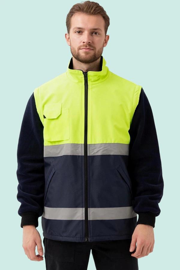 Kışlık İş Güvenliği Mont EN ISO 13688 Pendula Renkli - Image 1