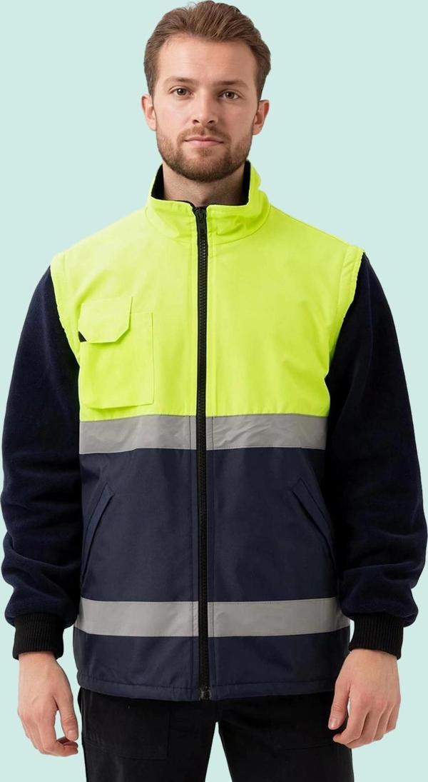 Kışlık İş Güvenliği Mont EN ISO 13688 Pendula Renkli - Image 1