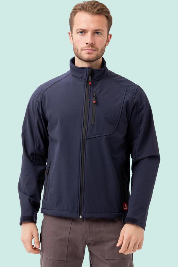 Erkek Kışlık Su Geçirmez Softshell Mont Salina İtici Rüzgar Outdoor - Image 1
