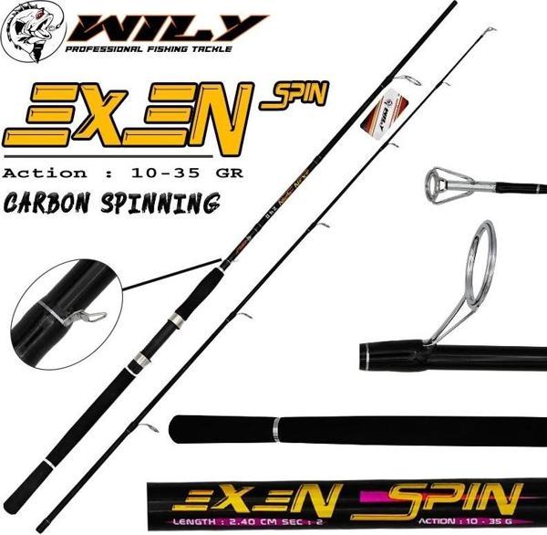 Wily Exen Spin Kamış 210 cm 10 - 35 gr - Image 1