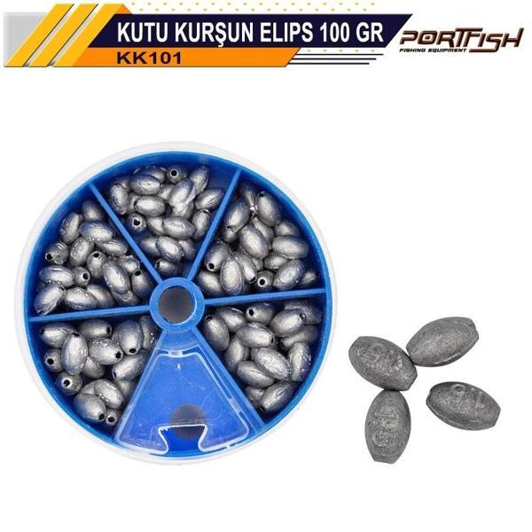 Portfish Kutu Kurşun Elips 100 gr - Image 1