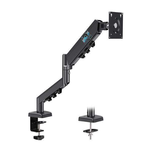 ONK 17-27'' Amortisörlü Hareketli Masa Üstü Tekli Monitör Standı - Image 1