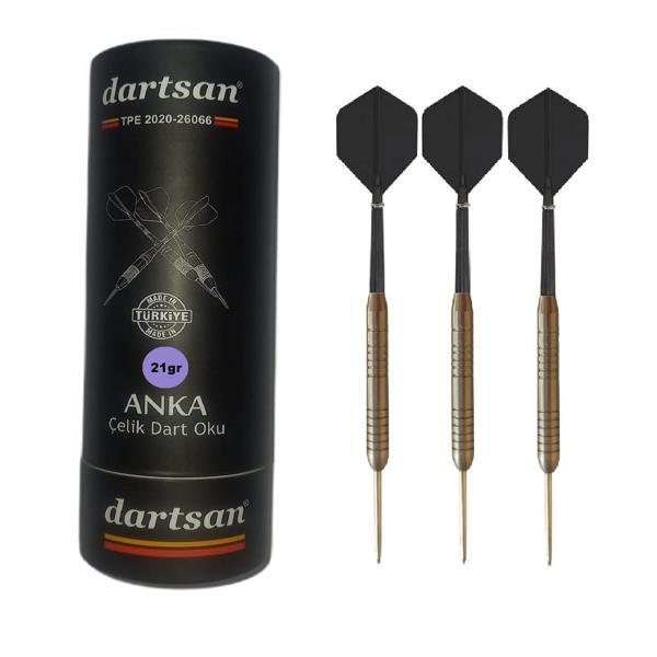 DARTSAN ANKA Türk Malı Çelik Dart Oku 21 gr - Image 1