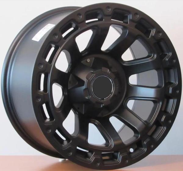 EMR-DY744-17 9.0x17 -6x139 ET10 56,1 Matt Black Jant (4 Adet) - Image 1