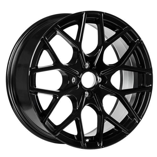 EMR-S1038-31 7.5x17" -5x100 ET35 73.1 Black Jant (4 Adet) - Image 1