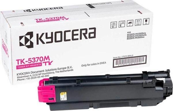 Kyocera TK-5370M Magenta Kırmızı Orjinal Fotokopi Toneri Ecosys MA3500cix - MA3500cifx 5.000 Sayfa - Image 1