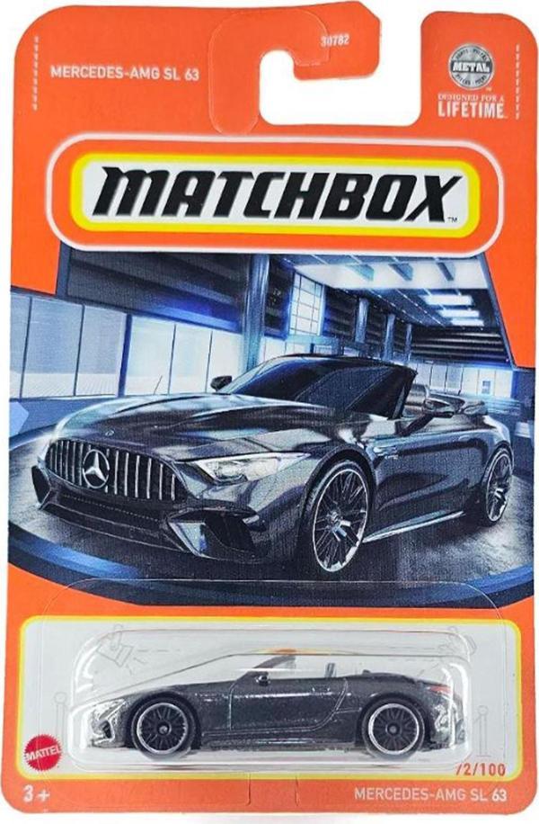 Matchbox - Mercedes AMG SL 63 (1/64) Siyah - Yurt Dışı Uzun Kartonet - 2024 Serisi - Image 1