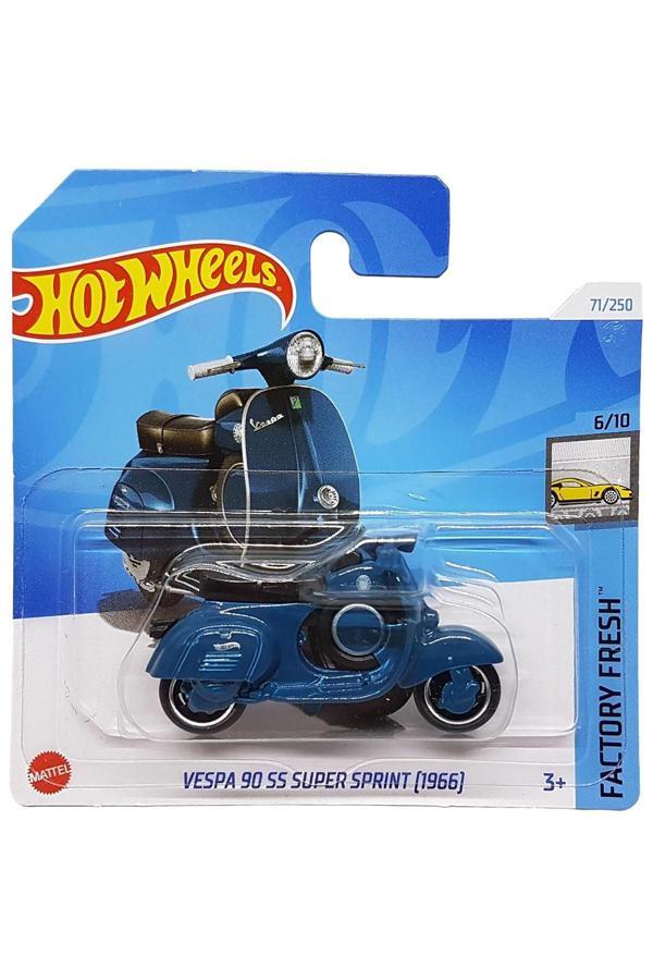 Hot Wheels - Vespa 90 Ss Super Sprint [1966] - Mavi (1/64)  - Image 1