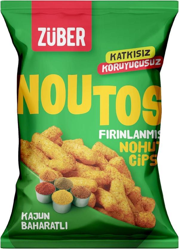 Noutos Kajun Baharatlı Nohut Cipsi 55gr - Image 1