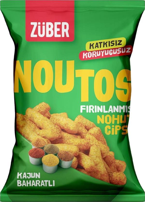 Noutos Kajun Baharatlı Nohut Cipsi 55gr - Image 1