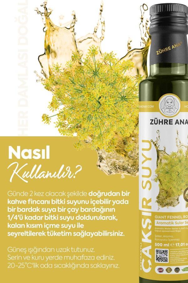 Zühre Ana Ekstraktlı Çakşır Suyu 500 Ml - Image 1