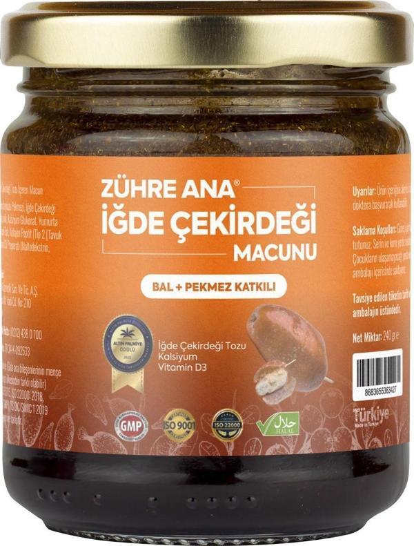 Zühre Ana İğde Çekirdeği Macunu 240 Gr - Image 1