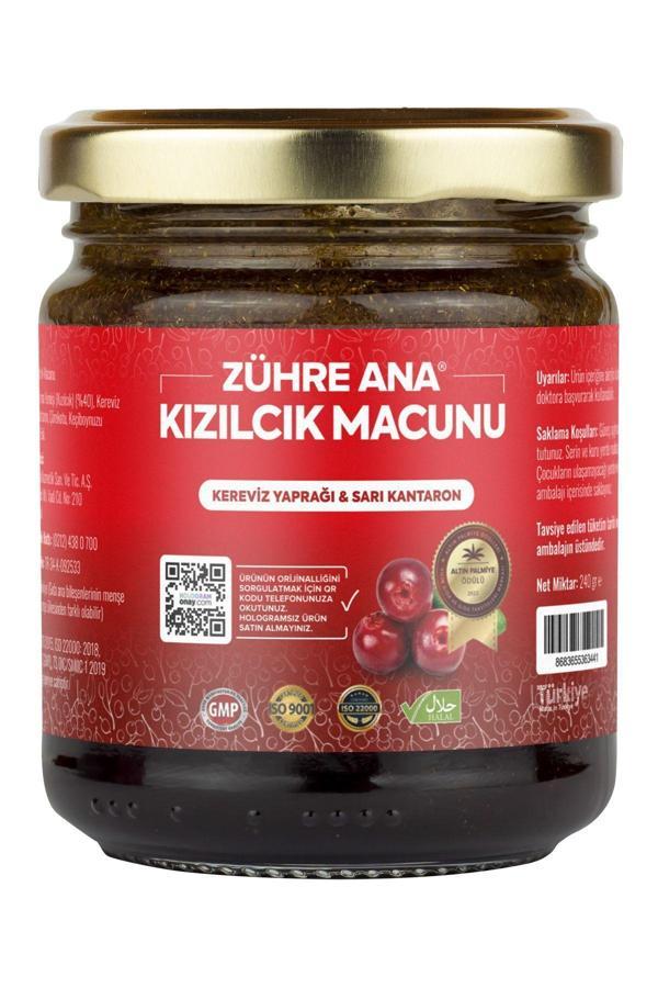 Zühre Ana Kızılcık Macunu 240 Gr - Image 1