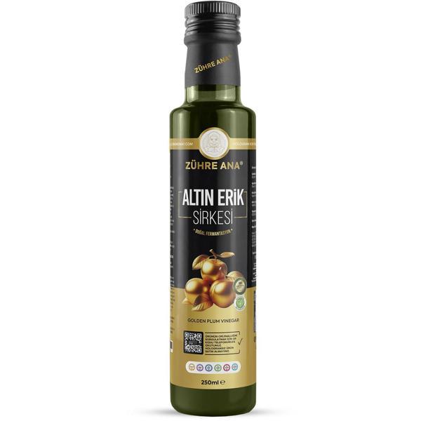 Zühre Ana Mirabelle Altın Erik Sirkesi Doğal Fermantasyon Prebiyotik Form Sirkesi 250 Ml - Image 1