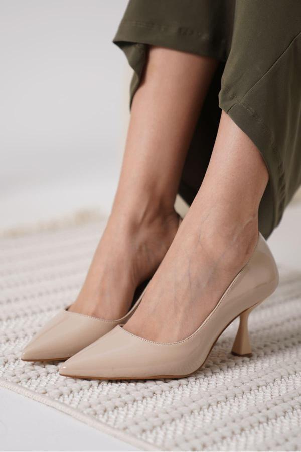 Monica Nude Rugan Kadın Stiletto - Image 1