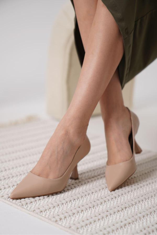Monica Nude Cilt Kadın Stiletto - Image 1