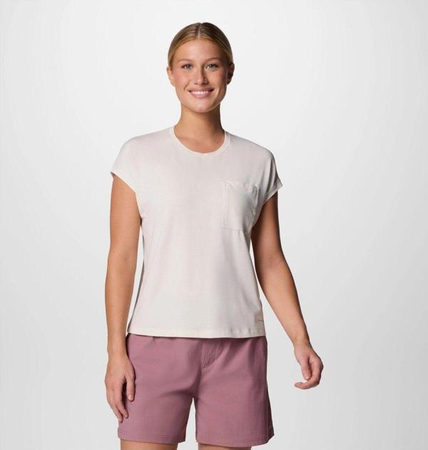 Columbia Boundless Trek Short Sleeve Tee Kadın Tişört Ak7149 - Image 1