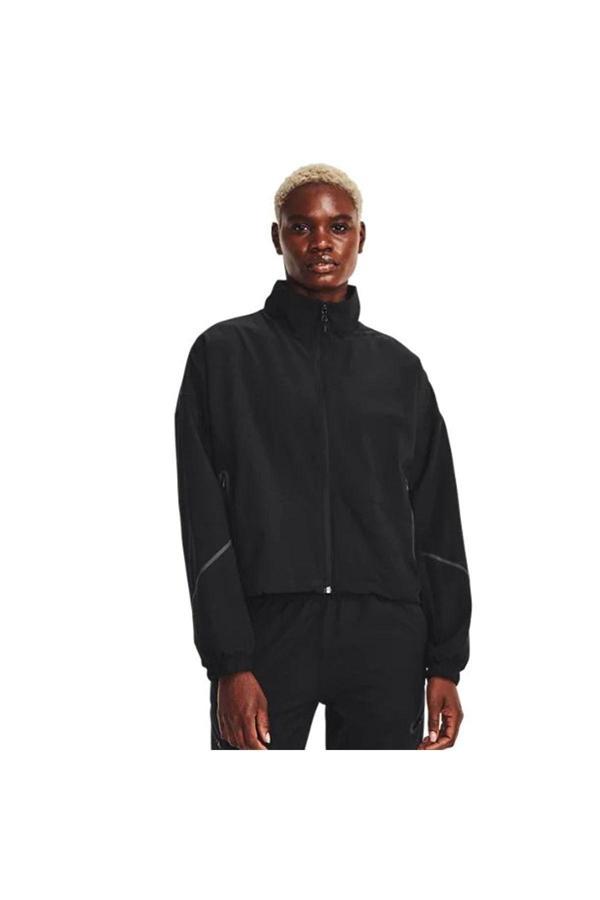 Under Armour Unstoppable Kadın Siyah Antrenman Sweatshirt 1374889-001 - Image 1