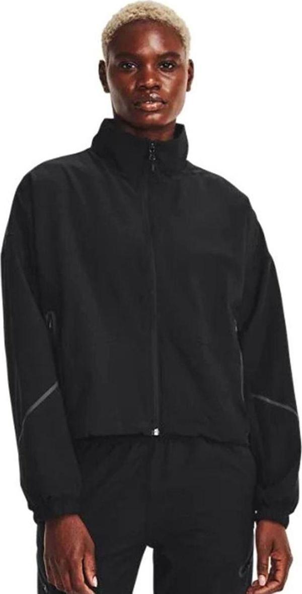 Under Armour Unstoppable Kadın Siyah Antrenman Sweatshirt 1374889-001 - Image 1