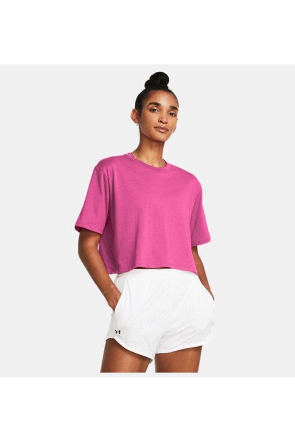 Under Armour Kadın Campus Boxy Crop Kısa Kollu 1383644-686 - Image 1