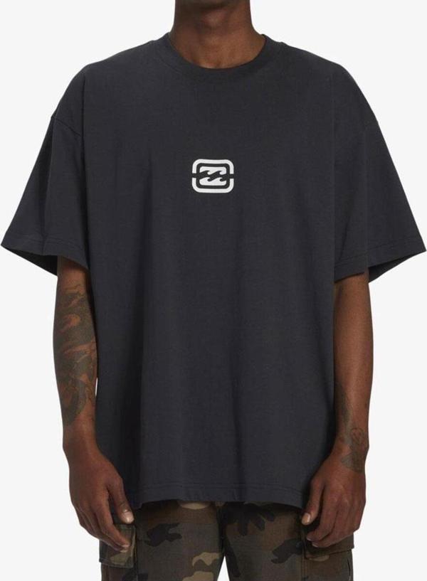 Billabong Bracket Wave Tees Erkek Siyah Tişört Erkek T-Shırt Abyzt02310 - Image 1