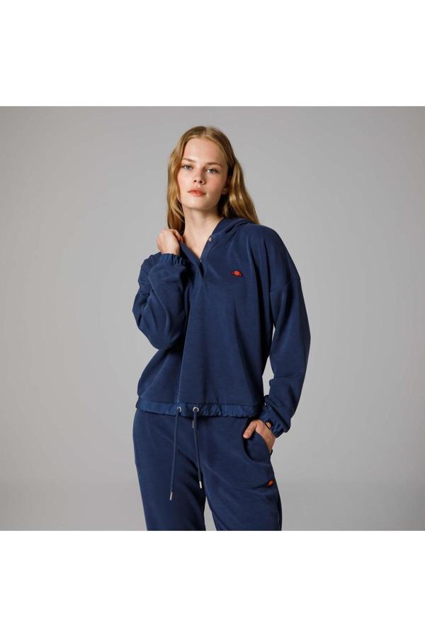 Ellesse Kadın Kapüşonlu Sweatshirt Lacivert - Image 1