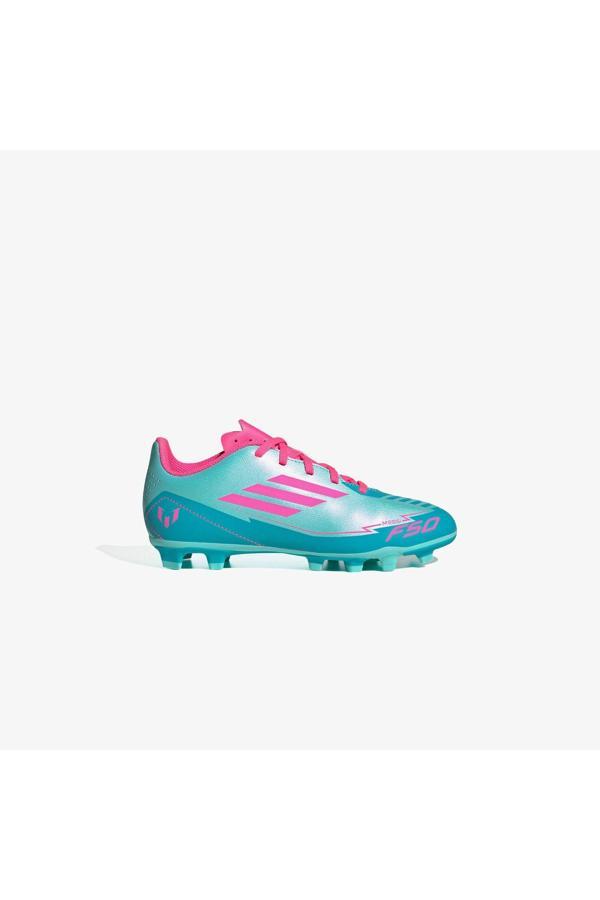 Adidas F50 Leagues Fg/Mg J Messi Çocuk Mavi Krampon - Image 1
