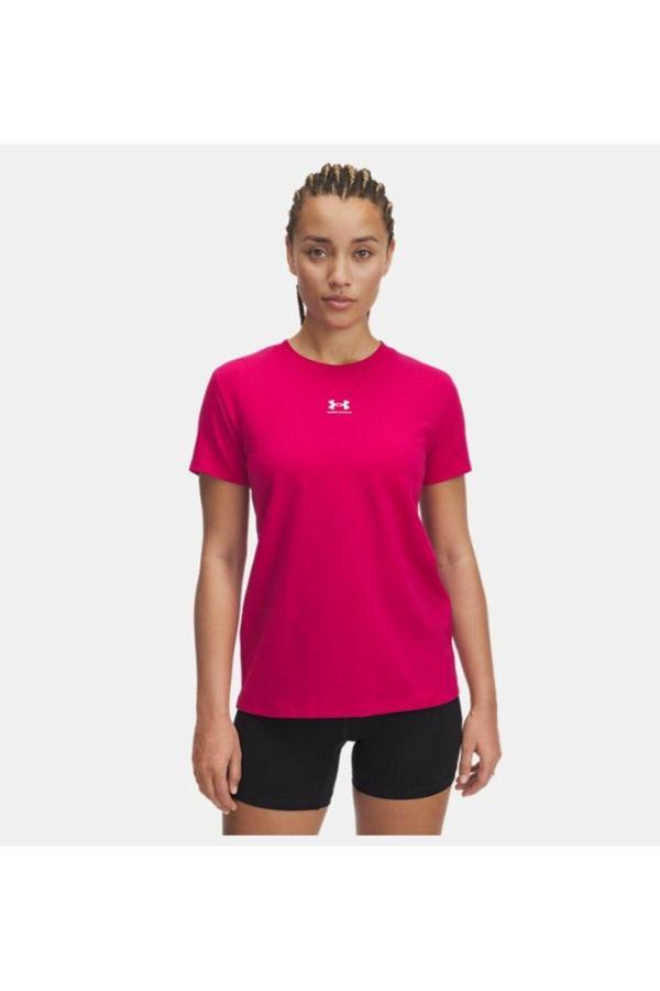 Under Armour Kadın Campus Core Kısa Kollu Tişört 1383648-681 - Image 1