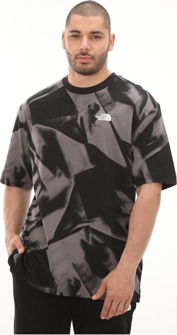 The North Face M S/S Oversize Simple Dome Tee Print Erkek Tişört Nf0A881Ksıf1 - Image 1