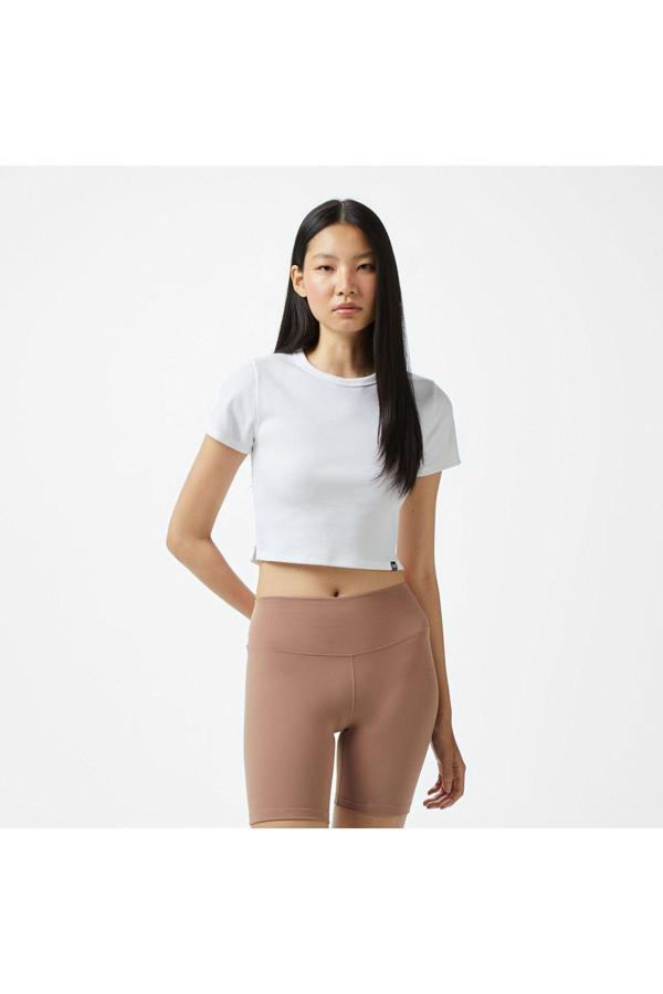 Under Armour Rival Rib Baby Kadın Beyaz T-Shirt - Image 1