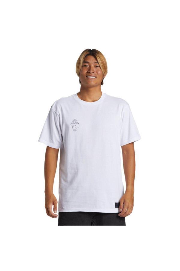 Quiksilver Alex Kopps Can Erkek Beyaz Tişört Erkek T-Shırt Aqyzt09596 - Image 1