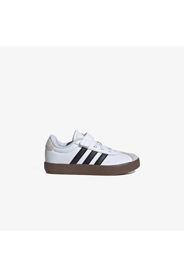 Adidas Vl Court 3.0 Skateboarding Çocuk Beyaz Sneaker - Image 1